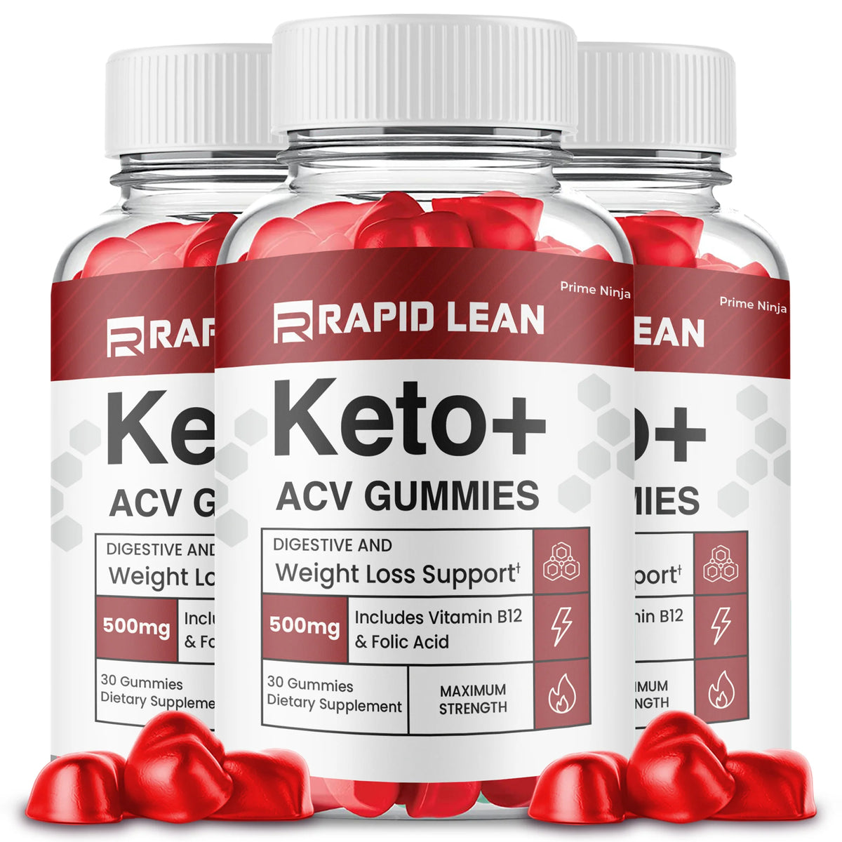 Keto ACV Gummies 3 Pack J835
