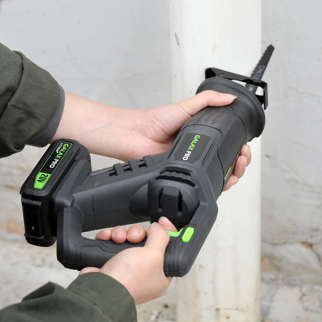 Cordless Reciprocating Saw with 20V 2.0Ah Battery, 6-inch Wood and Metal Saw Blades K840768