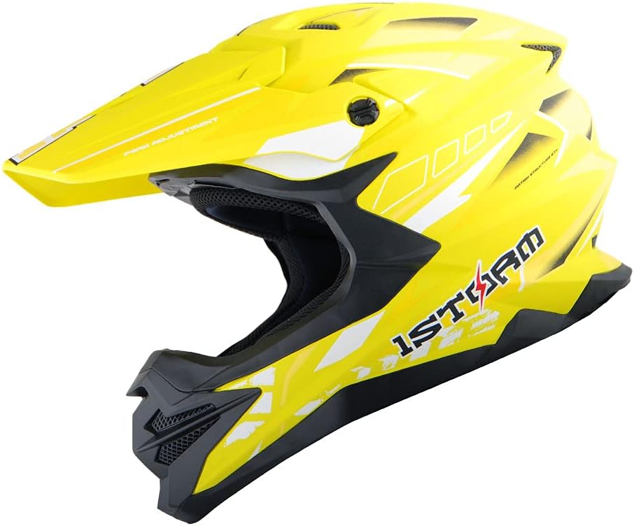 Motocross Adult Helmet Downhill Mountain Bike Helmet BMX MX ATV Dirt Bike Helmet Pack of 2 H67828