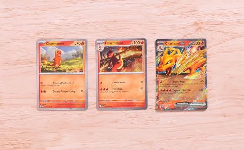 Trading Card Game Collection with 3 Foil Promo Cards, 1 Card-Display Figure & 10 Booster Packs C929
