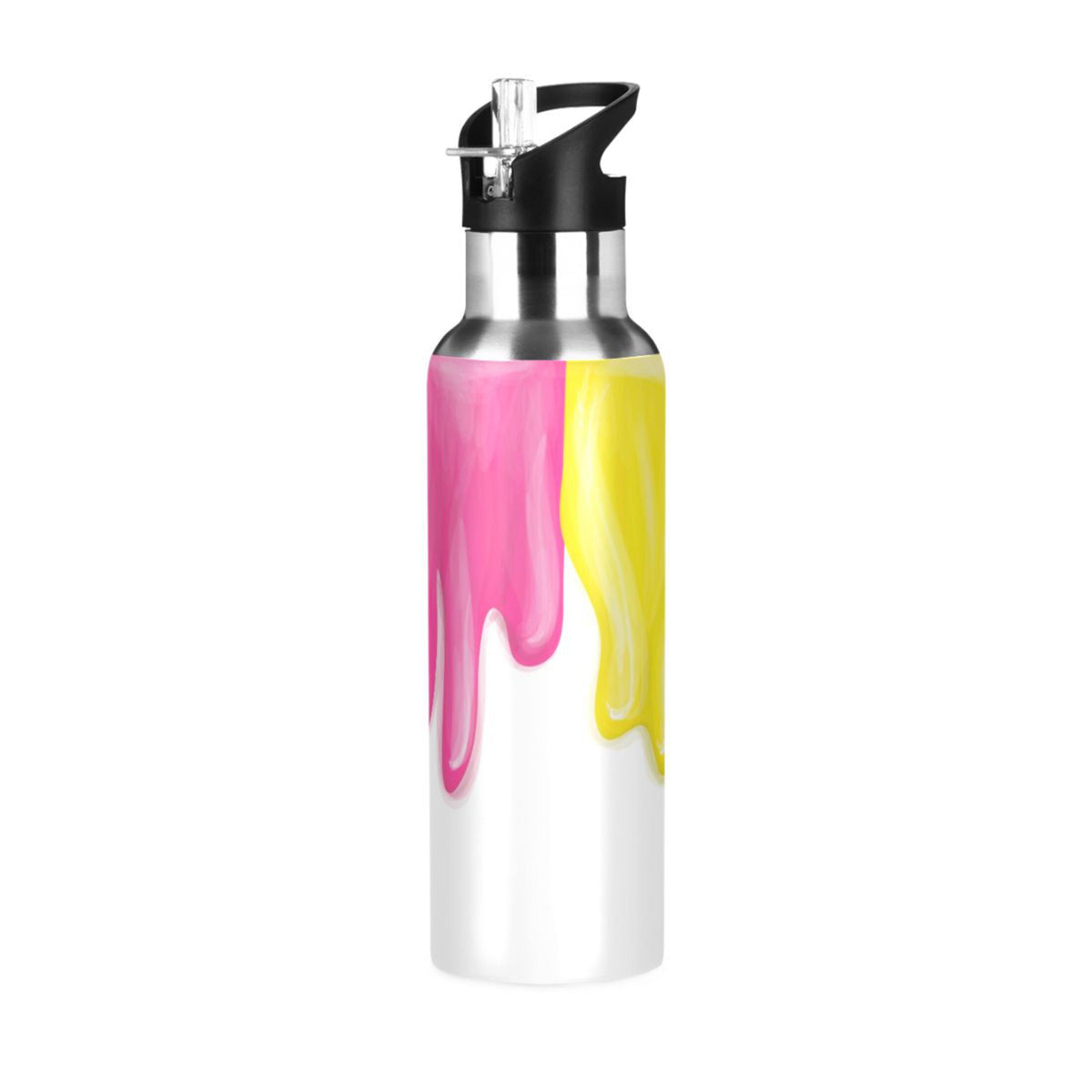 White Vacuum Insulated Stainless Steel Water Bottle 20 OZ M23457