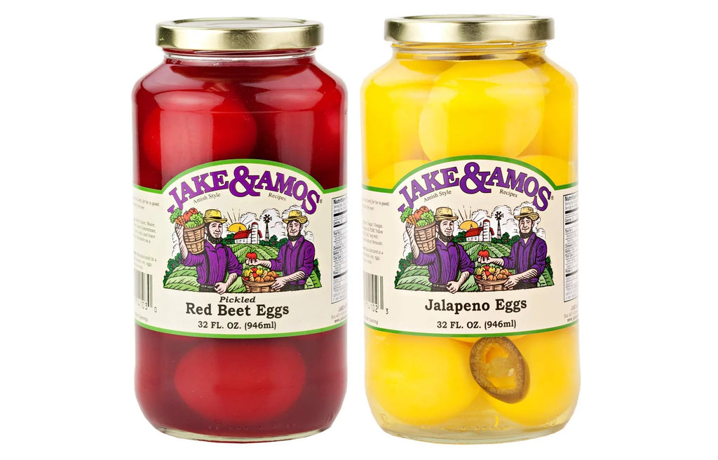 Red Beet & Jalapeno Pickled Eggs 2-Pack 34 oz G732