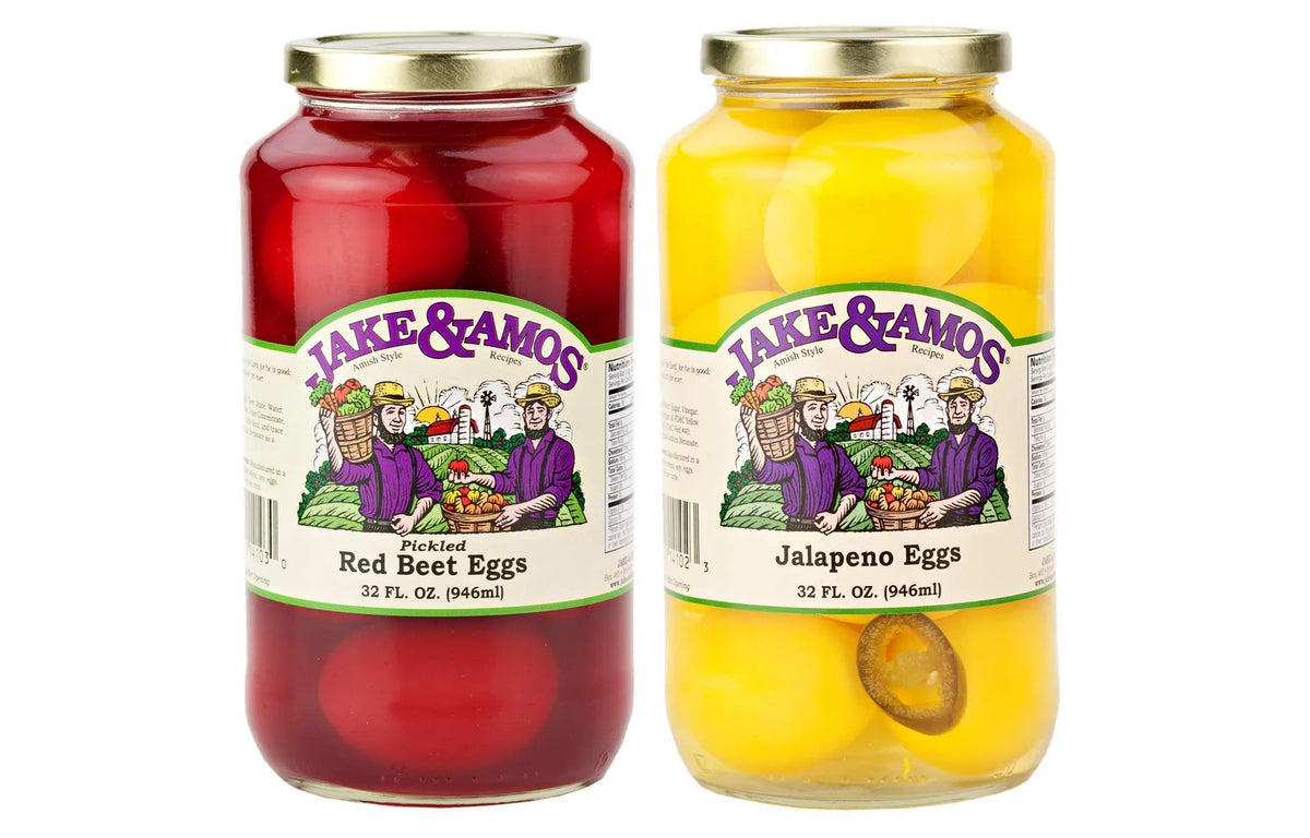 Red Beet & Jalapeno Pickled Eggs 2-Pack 34 oz G732