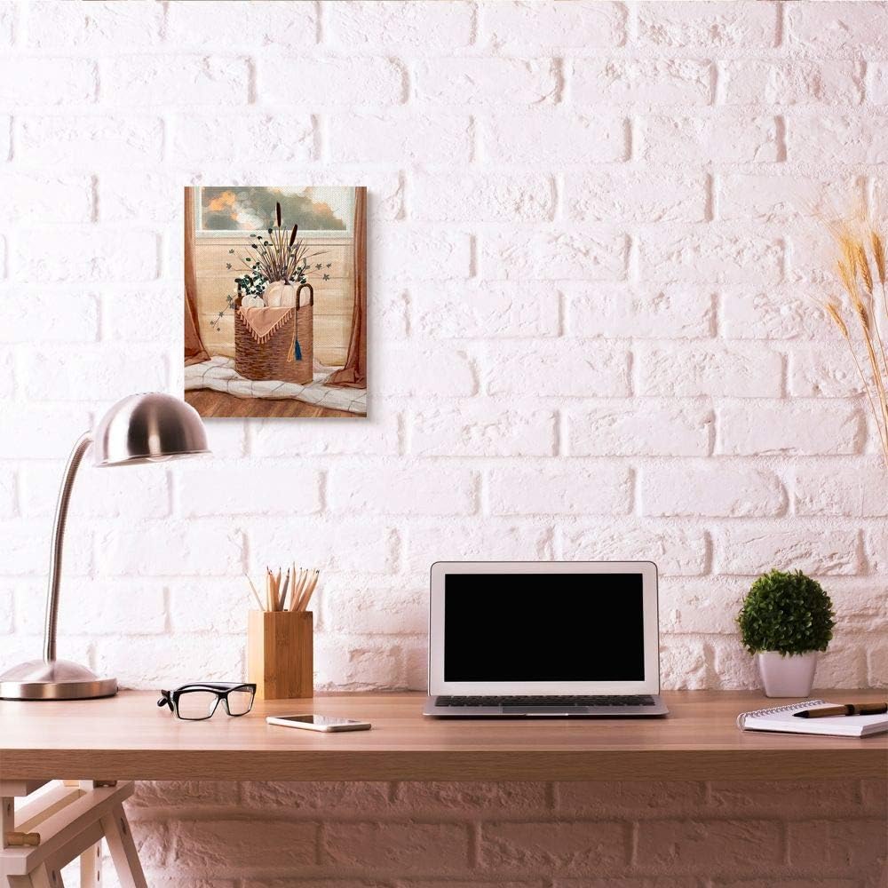 Autumn Basket Canvas Wall Art, 16 x 20 K232751