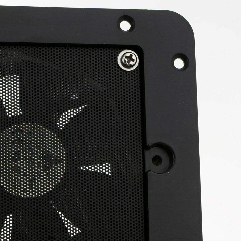 12V One-Way Ventilation Fan for Car RV Van (Black) F7293