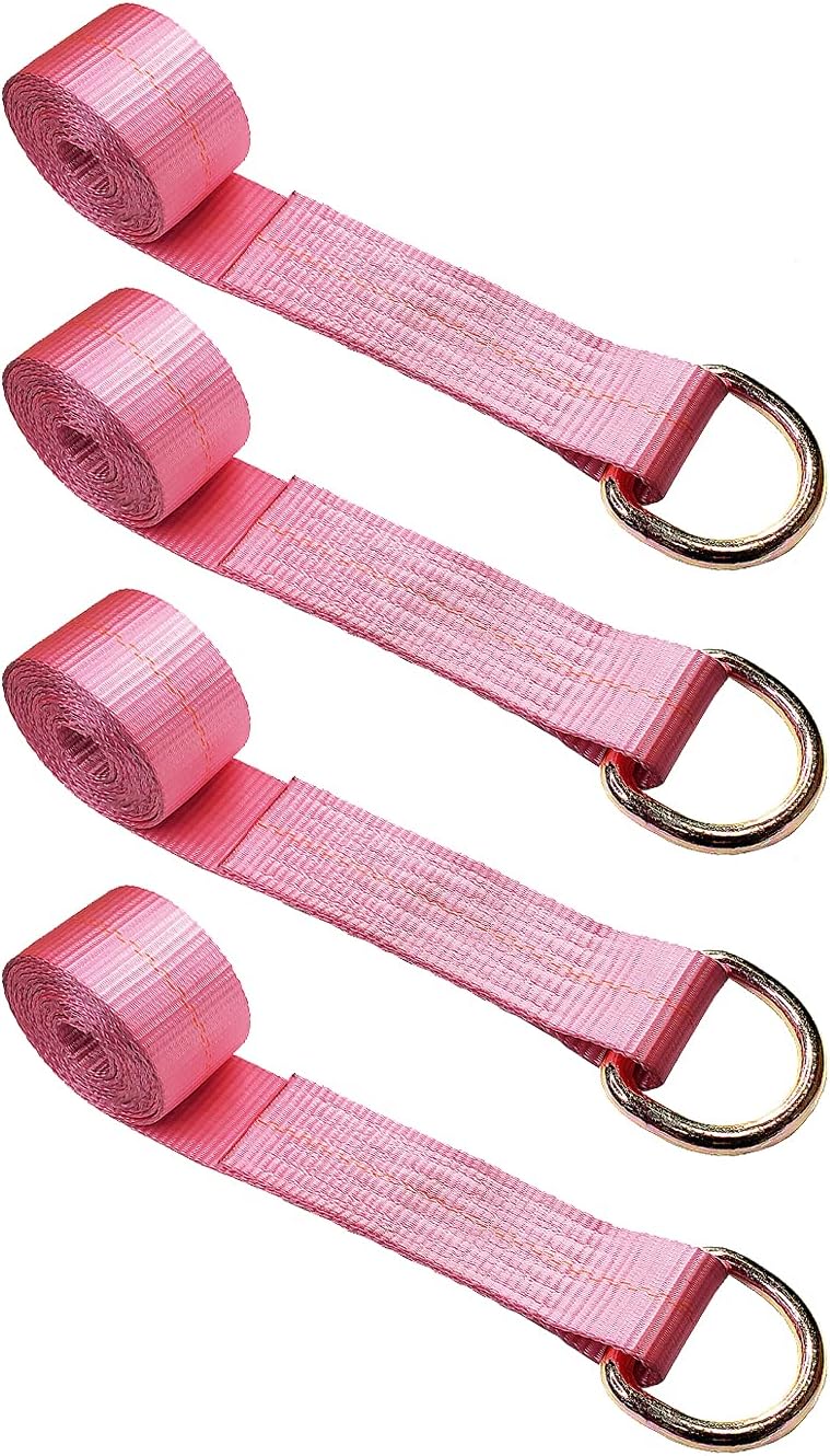 2” x 10’ D-Ring Lasso Strap (Blue, 6 - Pack) X281180