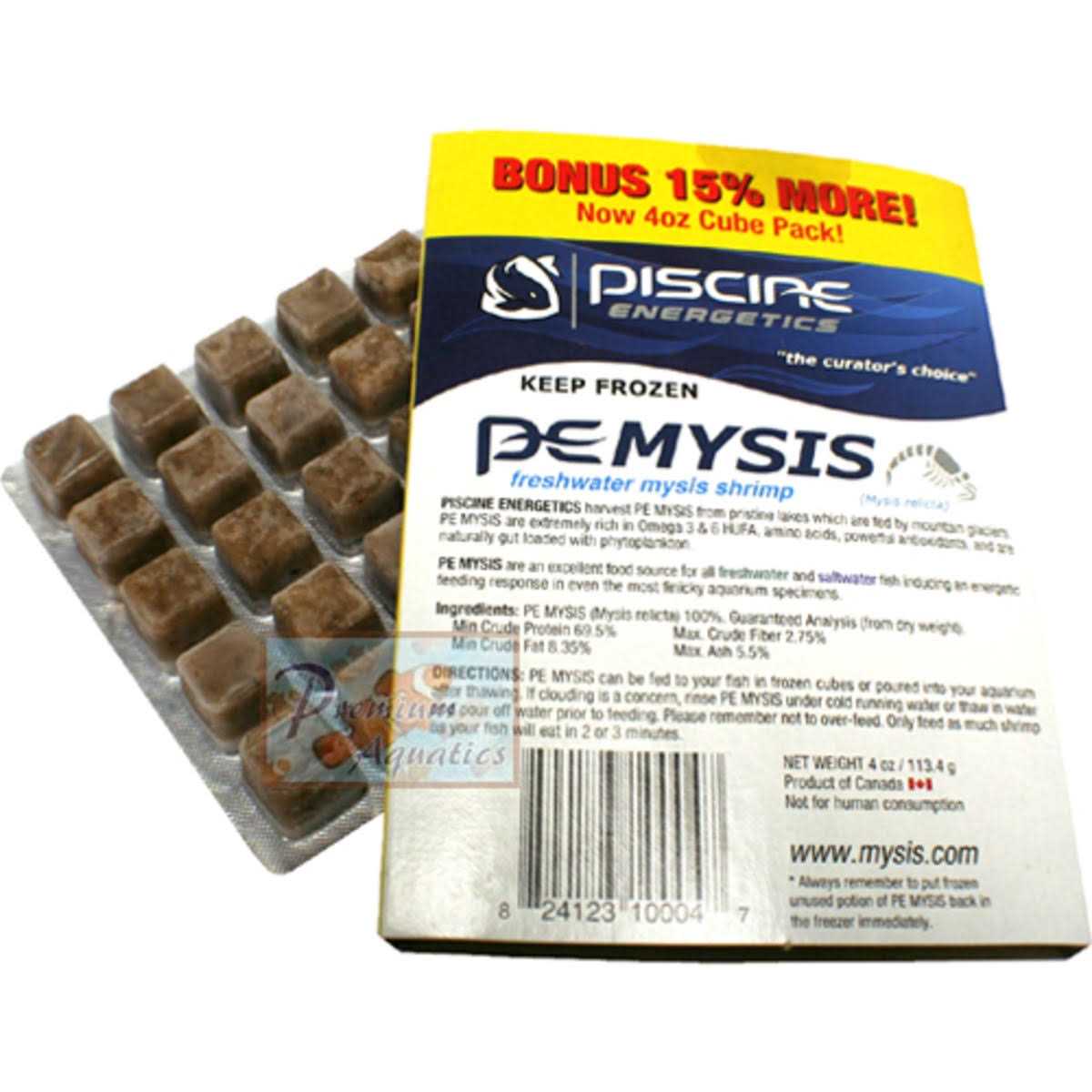 Frozen Mysis Shrimp Fish Food D555558