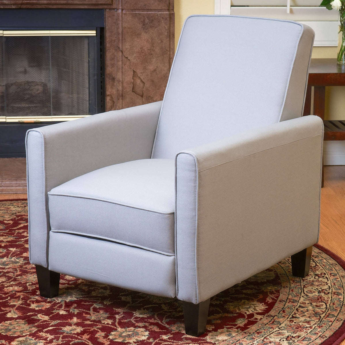 Grey Fabric Club Chair A9464
