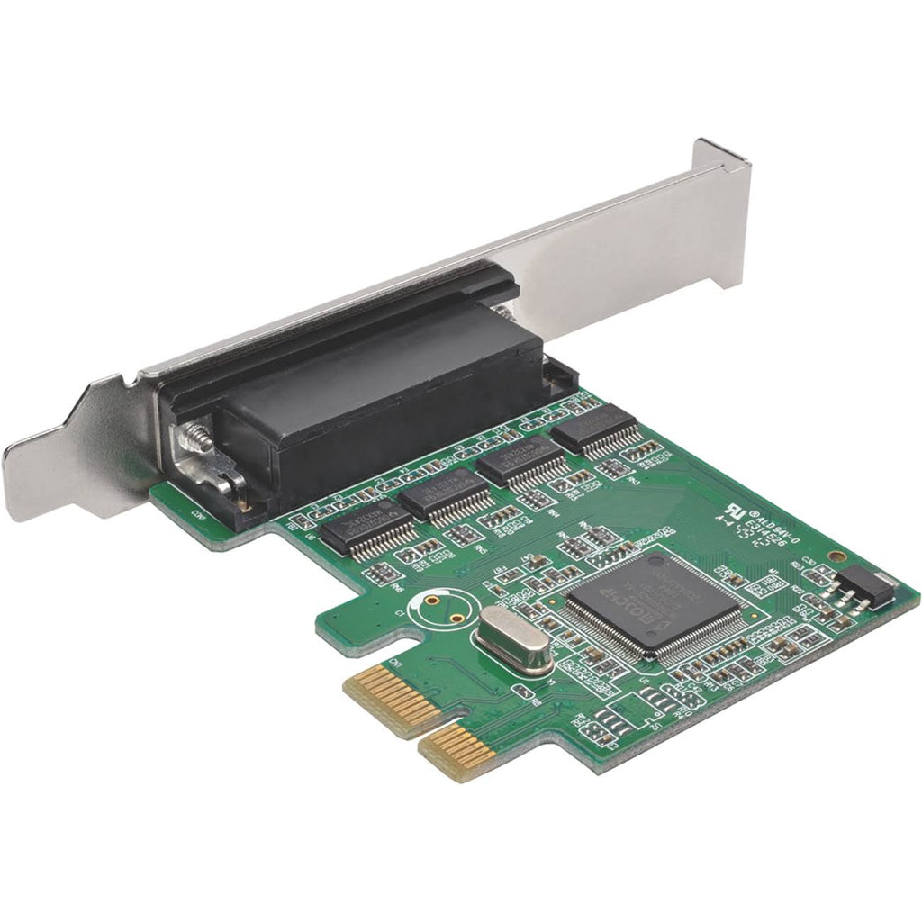 4-Port DB9 RS-232 Serial PCI Express Card with Breakout Cable W382058