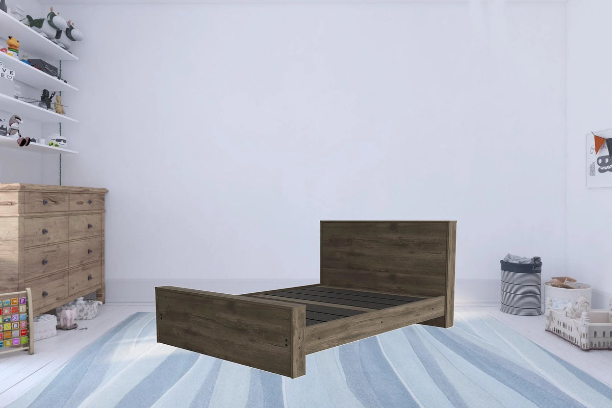 Dark Brown Bed G63796
