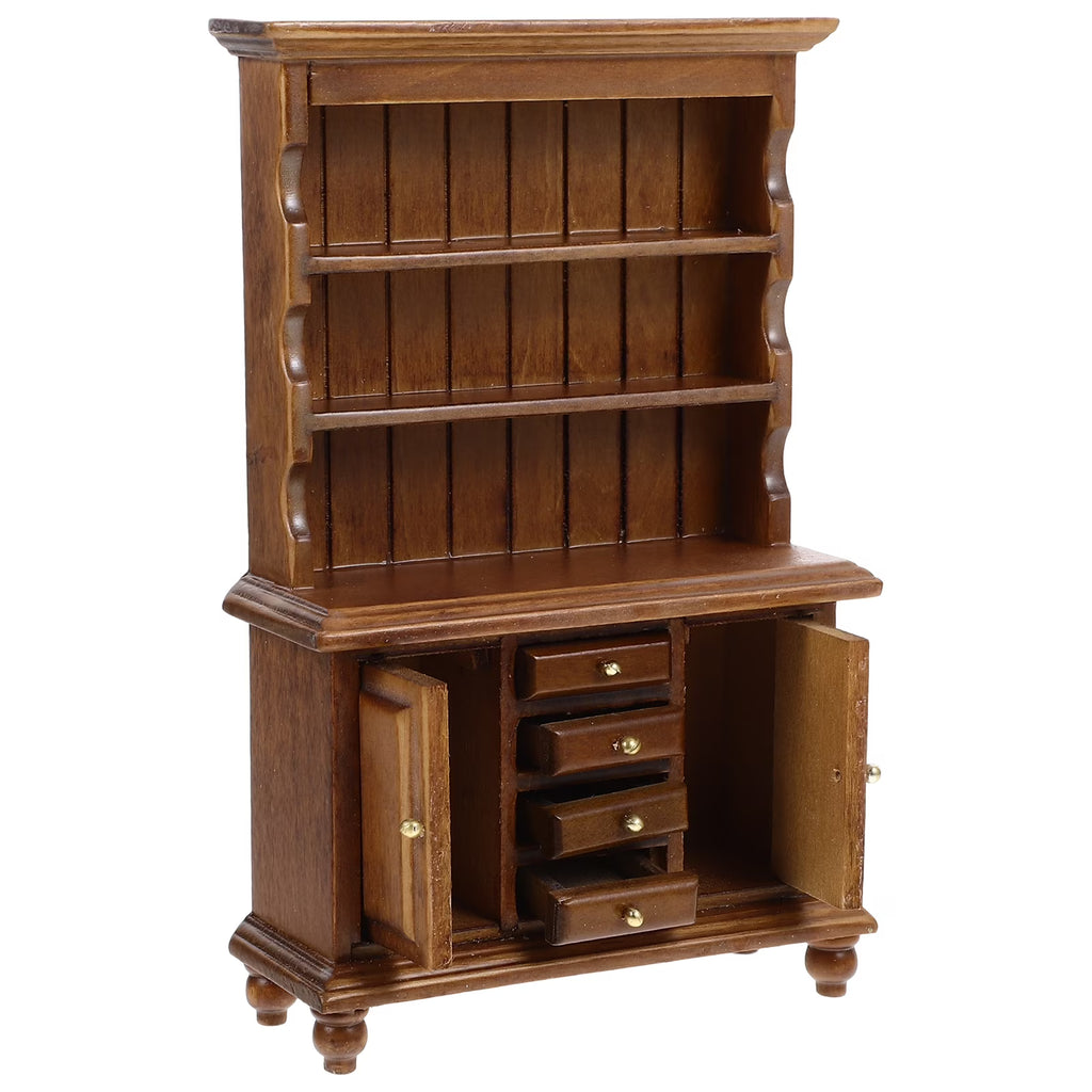 Miniature Book Shelf Doll House Furniture F6210
