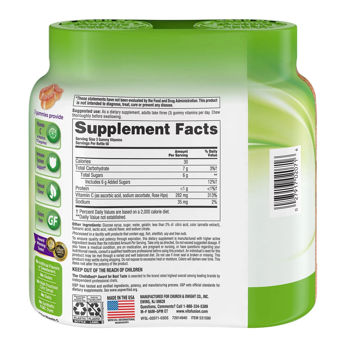 Power C Gummies 150 ct. 2pk M809327