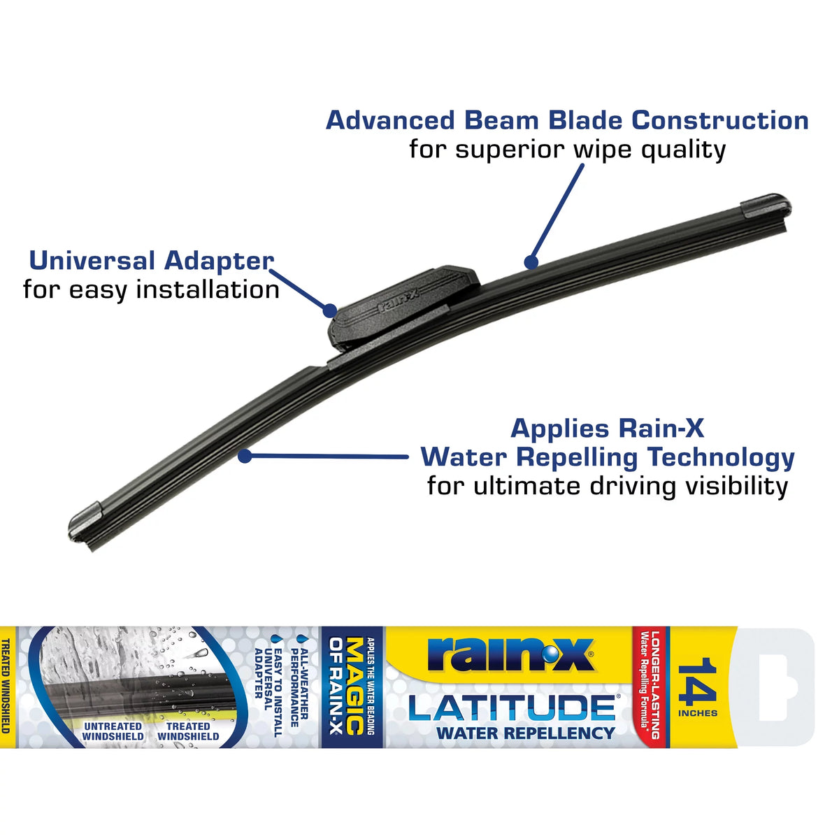 14 2-in-1 Windshield Wiper Blade A2580