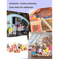 Wooden Dolls Playset Set of 7-Piece E545