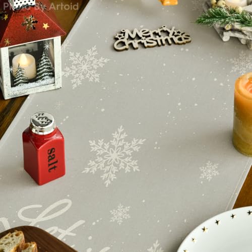 Red Snowman Winter Table Runner 13x72 Inch N1906