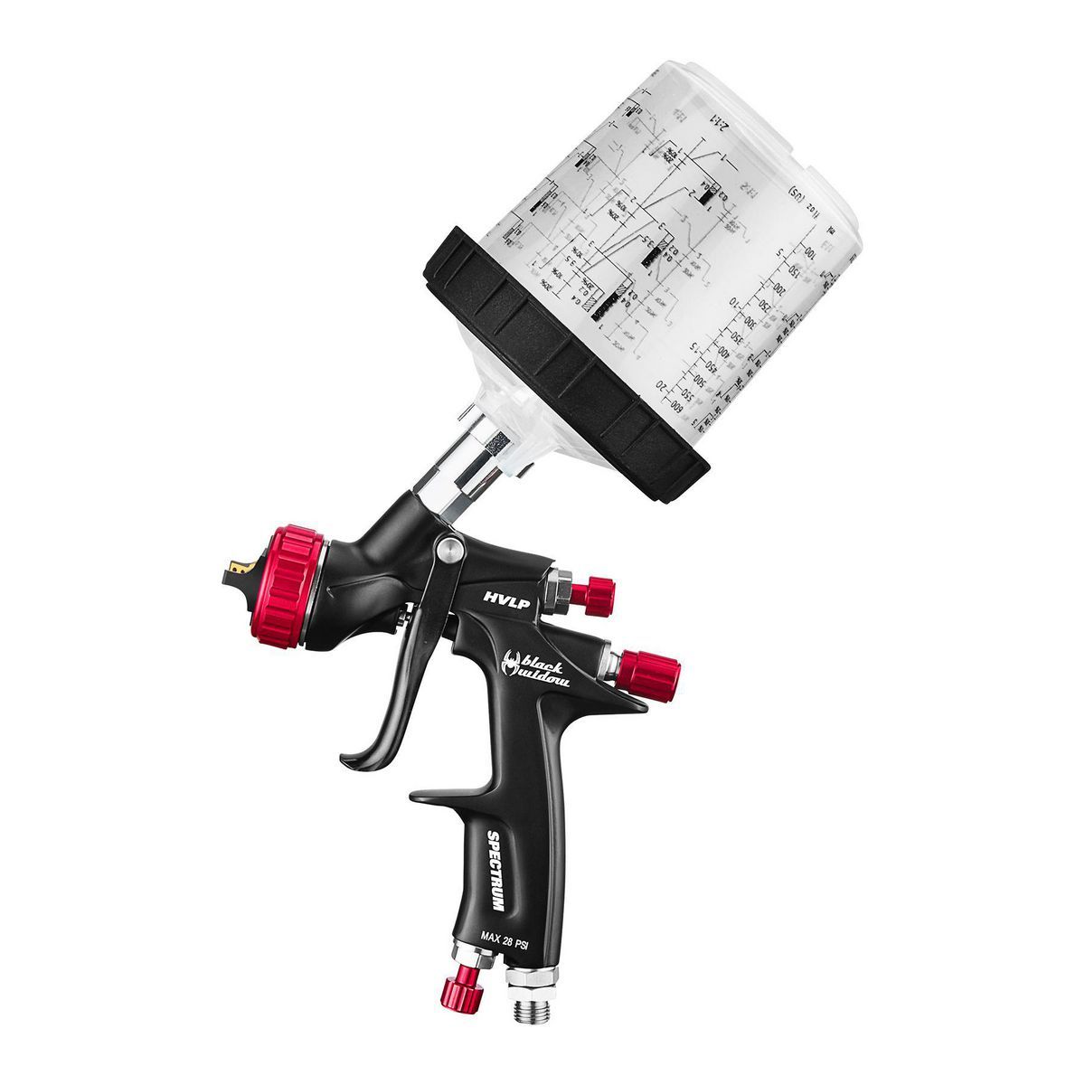HVLP Gravity-Feed Air Spray Gun P702