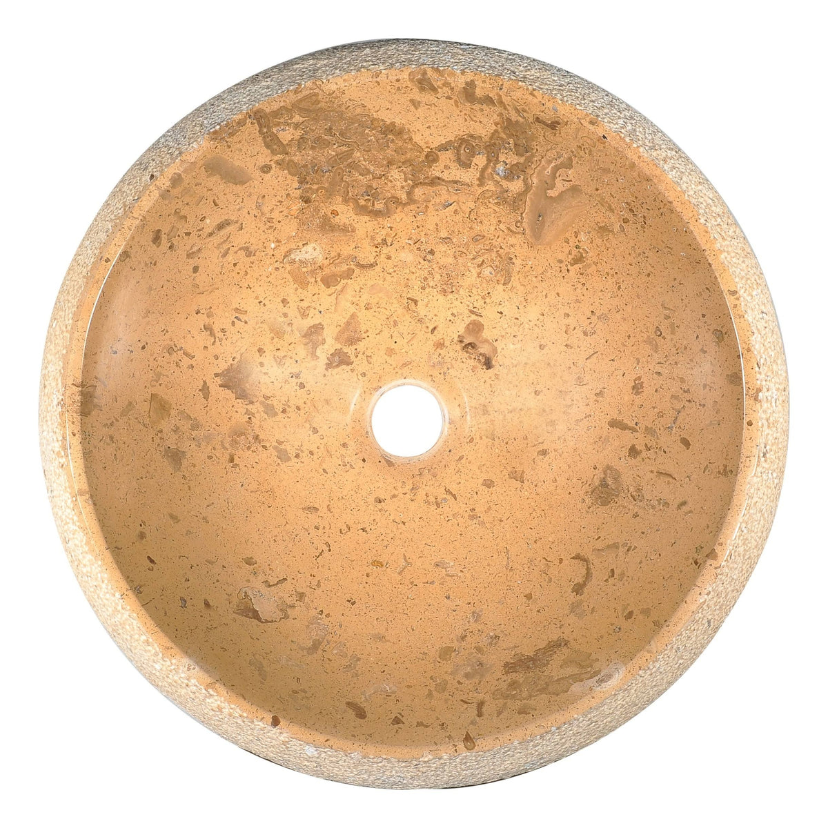 Classic Cream Marble Vessel Sink P5524