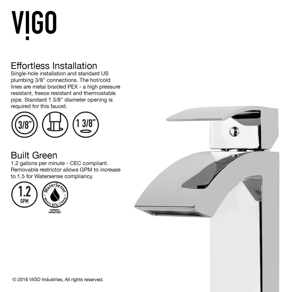 Matte Gold Single Hole Bathroom Faucet N42106