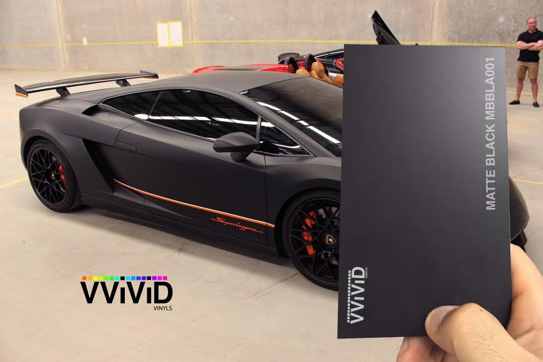 Black Matte 5 Foot x 6 Foot Car Wrap Vinyl Roll 3Mil Pack of 2 K12180
