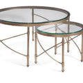 Antique Gold Round Cocktail Table P40148