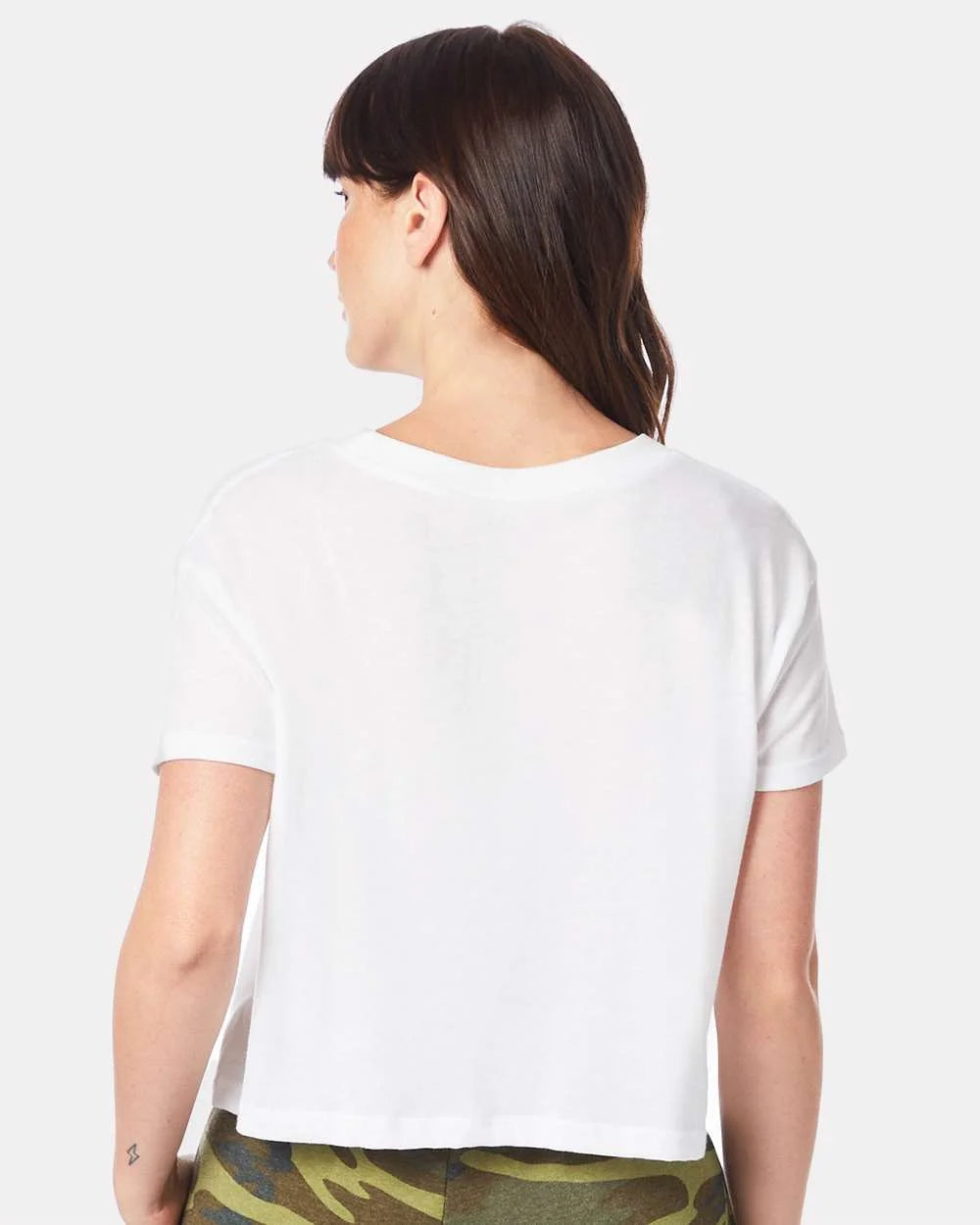 Vintage Jersey Crop Tee H25819