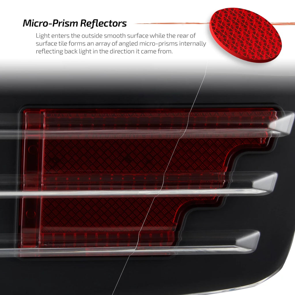 For 2016-2023 Nissan Titan LED Tail Lights Black Housing T212966