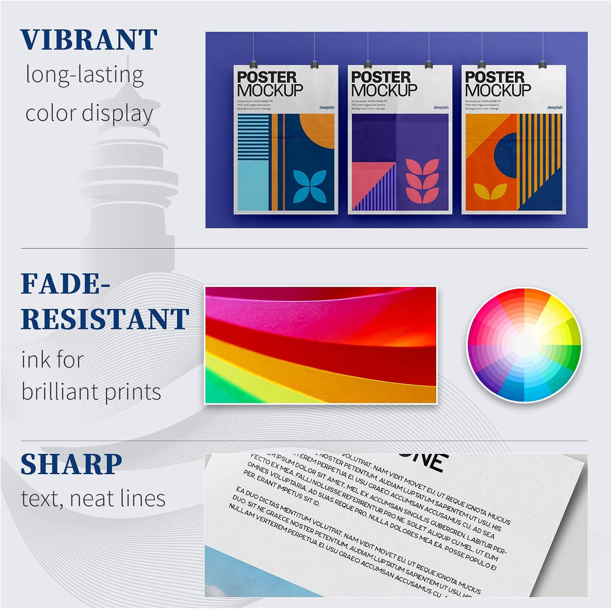 Black Ink Cartridge 3 Pack T804