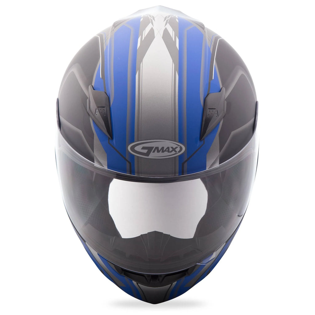 Matte White/Blue Helmet K908