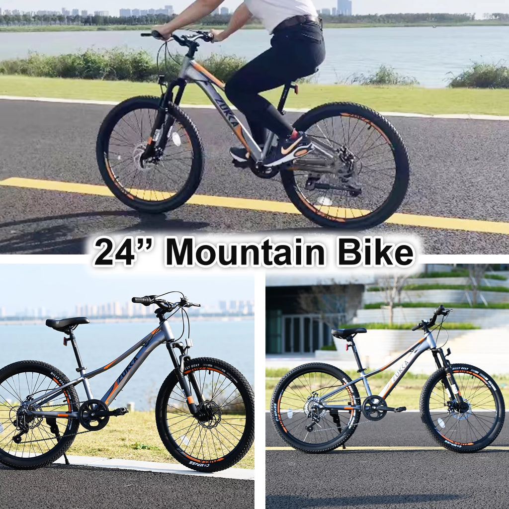 20 Carbon Steel 7-Speeds Kids Mountain Bike E162198