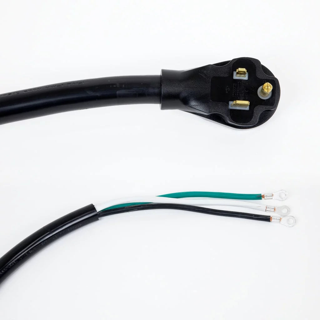25 Feet 50A Power Cord with NEMA 6-50P Plug Black H70856