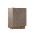 Driftwood Brown Assembled Drawer Base Kitchen Cabinet T1658