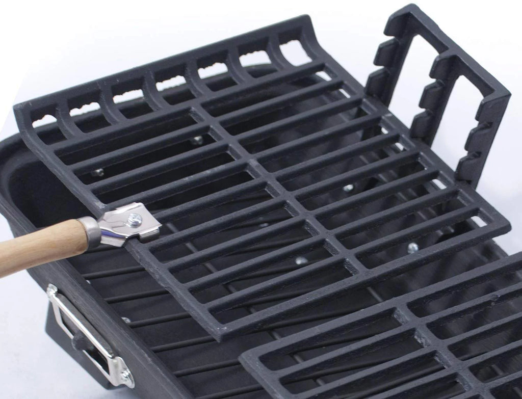 Cast Iron Hibachi Charcoal Grill V636