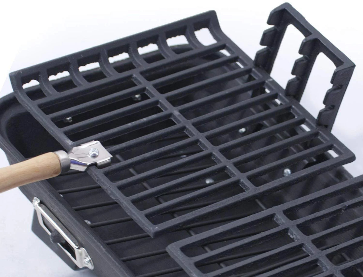 Cast Iron Hibachi Charcoal Grill V636