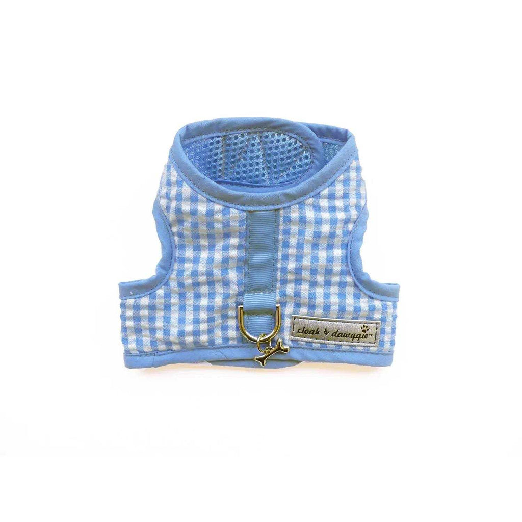 Teacup Gingham Dog Harness Vest T8947