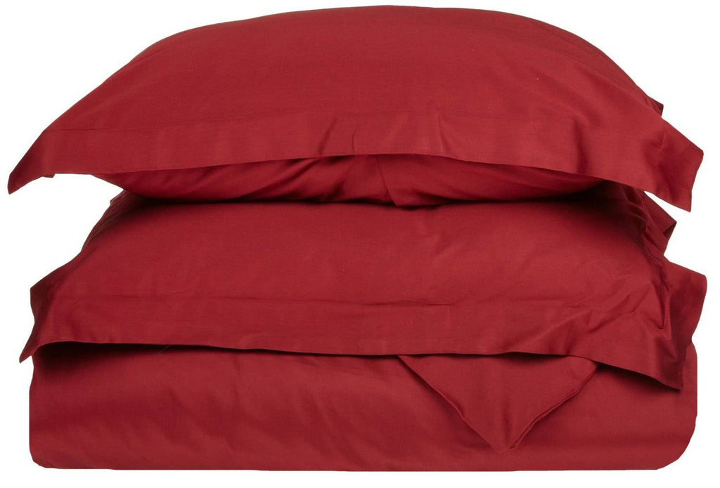 300 Thread Count Cotton Solid Duvet Cover Set King/California King W39019