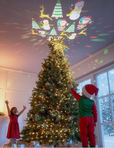 Christmas Tree Topper Lighted Silver Snowflake W948212