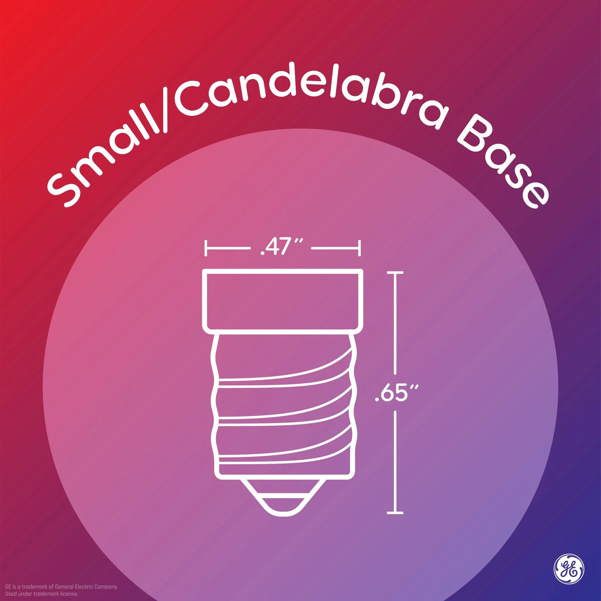 LED Decorative Light Bulbs 40 watts Eqv Candelabra Base 2pk G188986