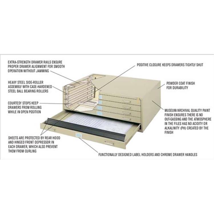 Gray Steel Plan File Base W271238