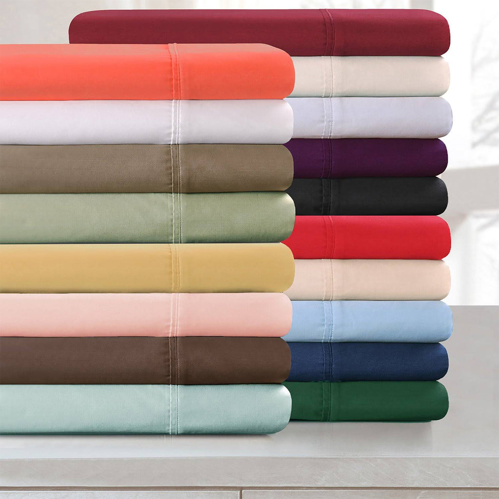 300 Thread Count Cotton Solid Duvet Cover Set King/California King W39019