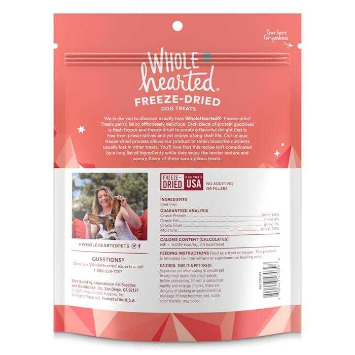 Beef Liver Freeze-Dried Dog Treats N2078