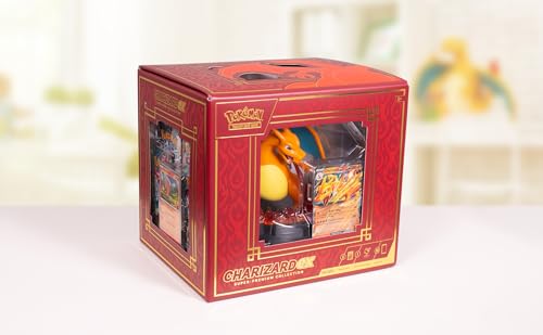 Trading Card Game Collection with 3 Foil Promo Cards, 1 Card-Display Figure & 10 Booster Packs C929