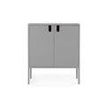 Gray 2 Door Accent Cabinet J488