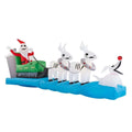 Inflatable Colossal Jack Skellington Christmas Sleigh Scene N85069