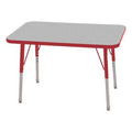 Black Adjustable Height Activity Table T3615