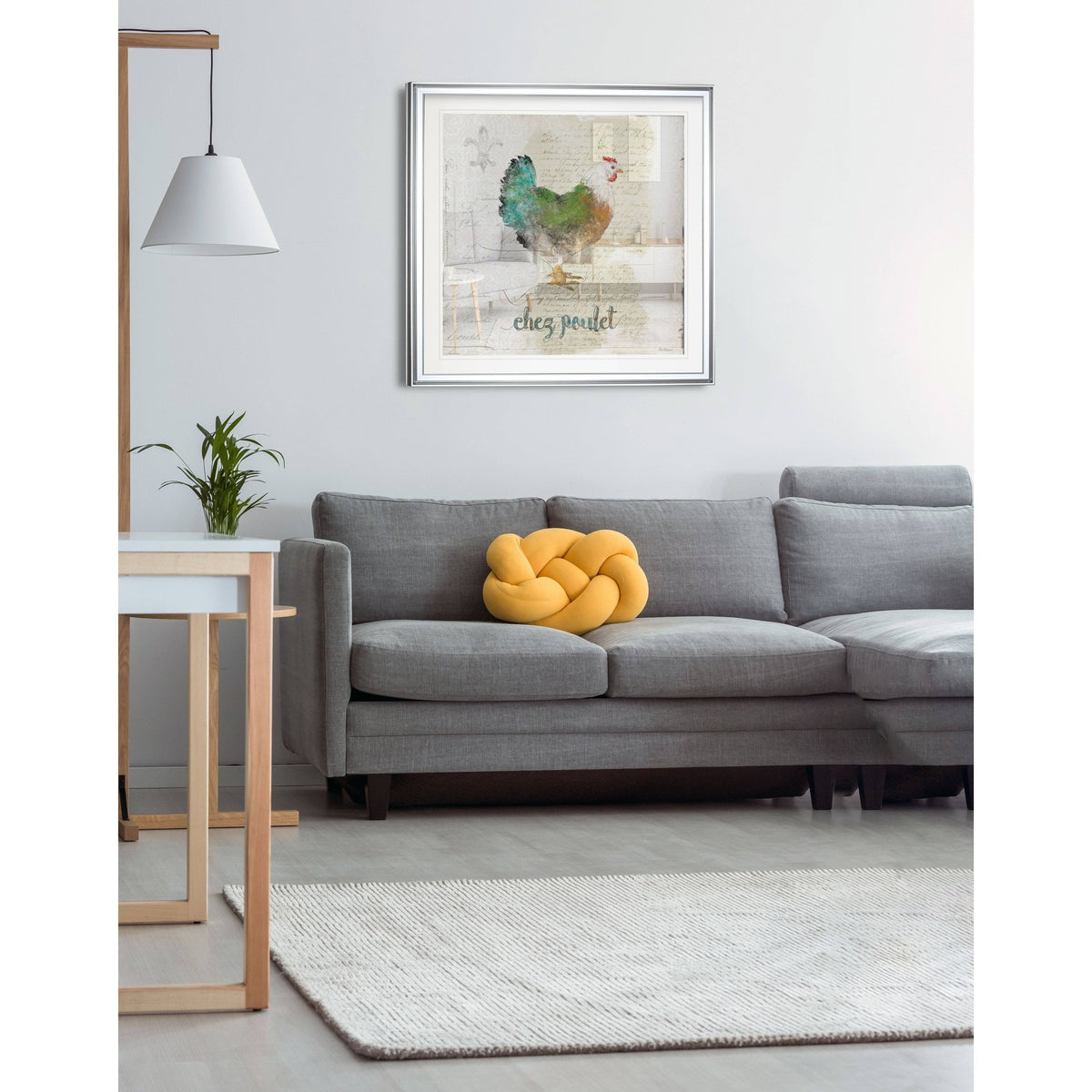 Framed Giclee Print 38 x 38 F28197