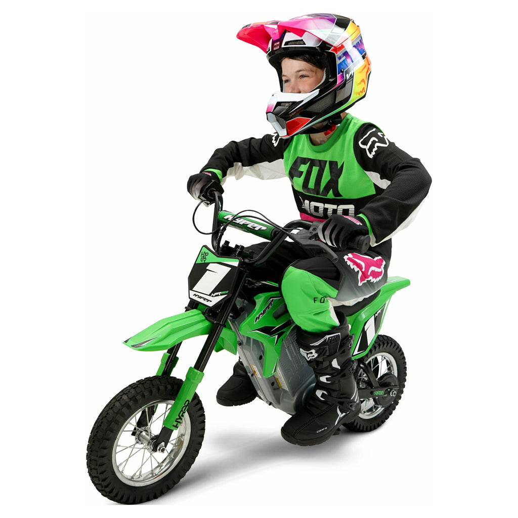 Green 24 Volt Electric Motorcycle T446951
