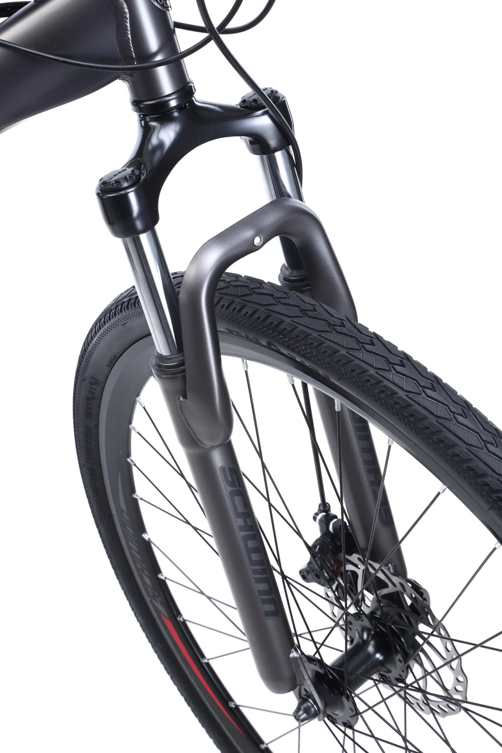 Hybrid Bike 700c Wheels 21 Speeds Mens Frame Grey C389523