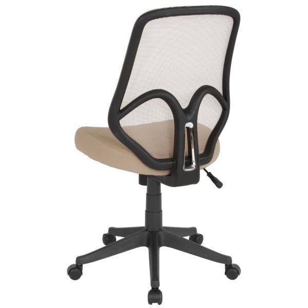 Light Brown Mesh Office Desk Chair Q146821