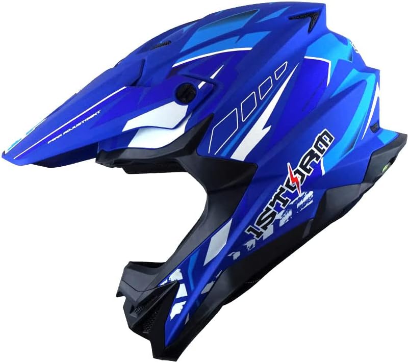 Motocross Adult Helmet Downhill Mountain Bike Helmet BMX MX ATV Dirt Bike Helmet Pack of 2 H67828