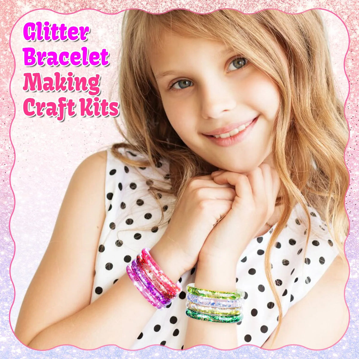 Bracelet Making Kit for Girls Art and Craft Toy F21259